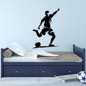 Football Wall Decal Football Wall Sticker Football Wall Design Vinzl Letter Boys Wall Decal Boys Wall Sticker Kids Room Decal FB0011