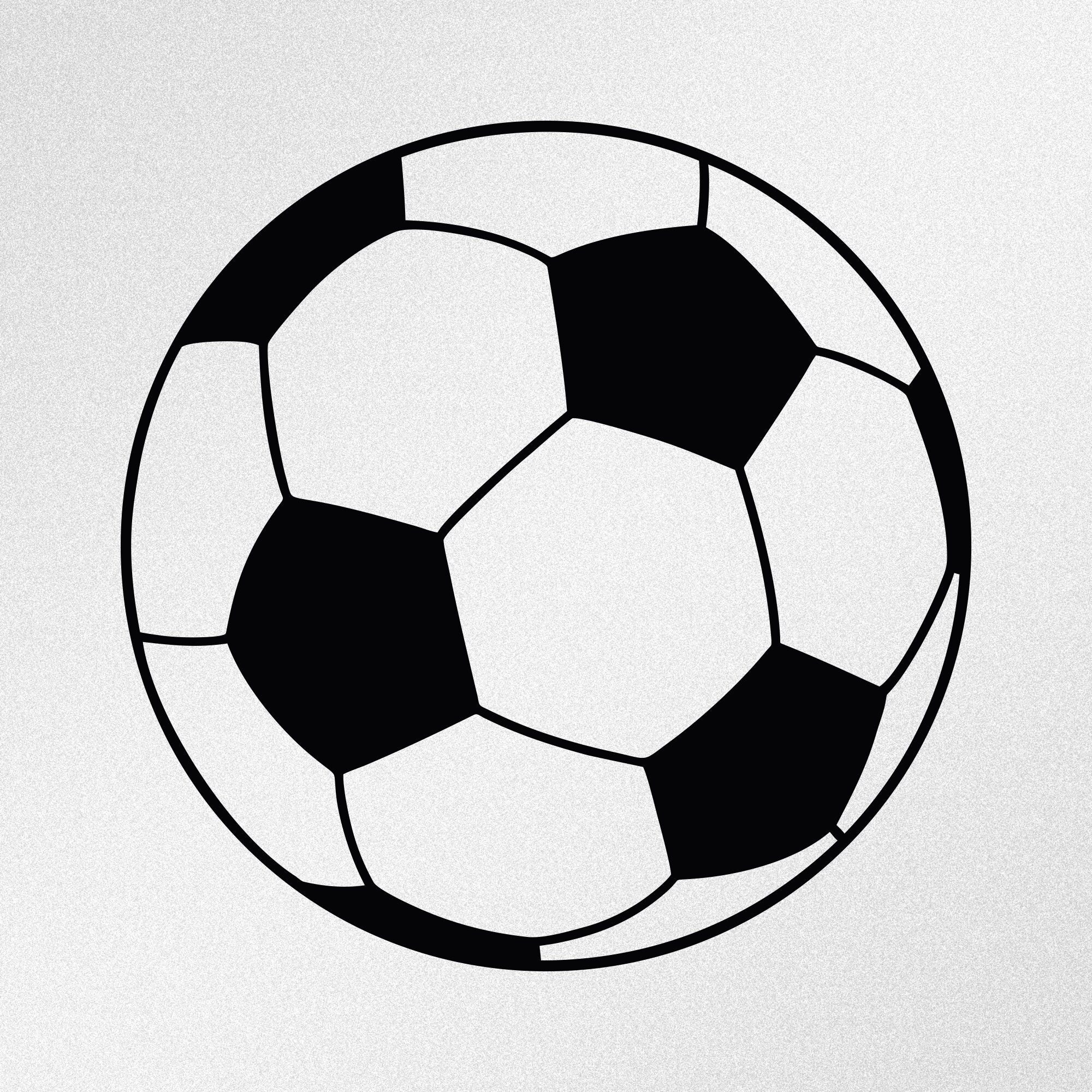 Soccer Ball Football Car Laptop Motorbike Vinyl Decal Sticker