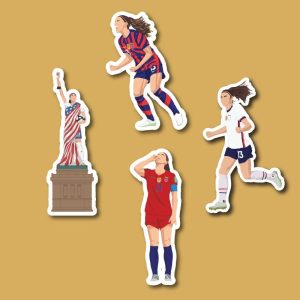 Alex Morgan USWNT Ultimate Sticker Magnet Pack