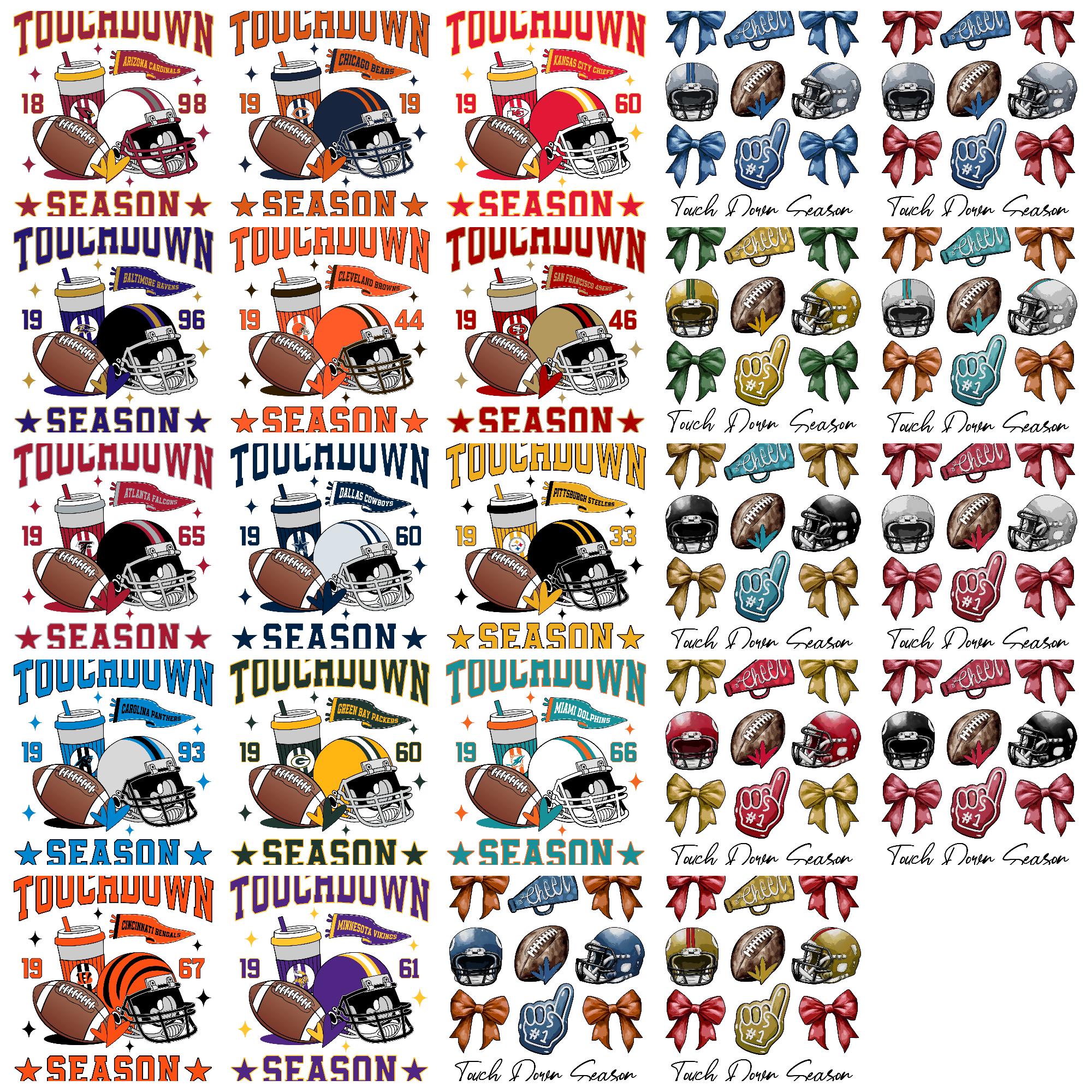 Football Season Stickers