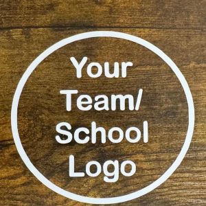 Custom College University Team LOGO Vinyl Decal Sticker Football, Basketball, Baseball, Softball, For Windows, Hydroflasks Laptop Gift