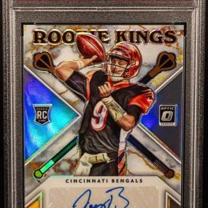 NFL Football Hot Pack:Autos,Memorabilia, Rookies- 1 Guaranteed Autos/Relics 4 Rookies- Joe Burrow Optic Rookie Kings Auto Chaser Pack-read