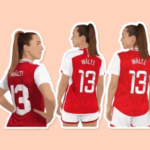 Lia Walti Vinyl Sticker, Womens Football Sticker, Arsenal Women Stickers, Womens Football Gifts, England Women Football, Lionesses Sticker