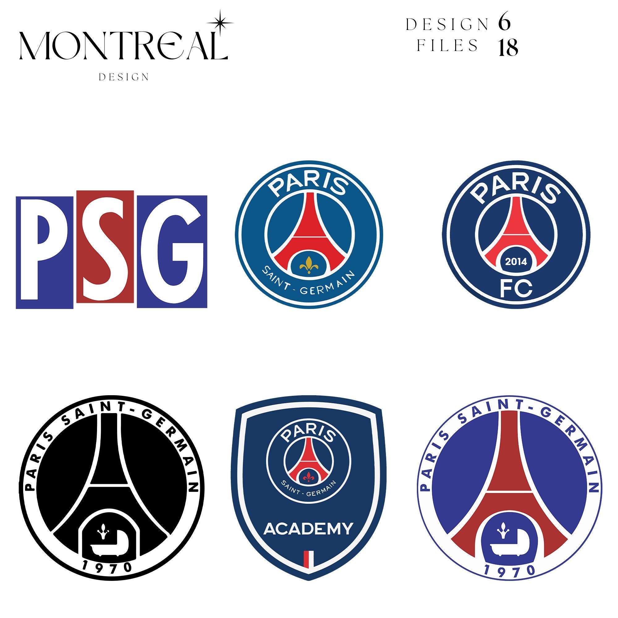PSG Paris Saint Germain Football Logo -Svg-Png-Pdf- Tshirt Shirt Hoodie Cupa Stickers Digital Prints Cricut