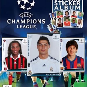 2009/10 Panini Champions League Sealed Football Sticker Pack