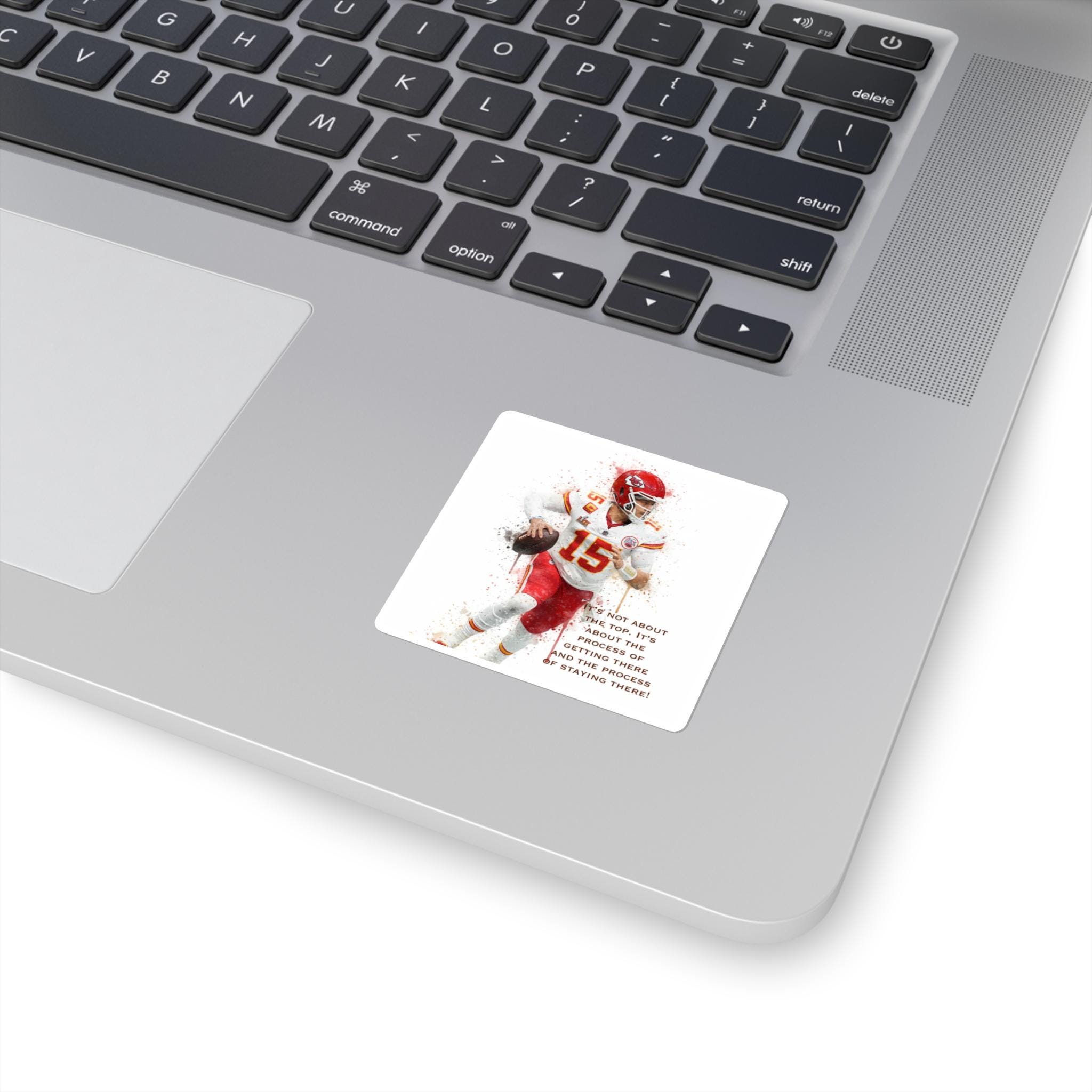 Motivational Sports Stickers, Football Fan Decor, Team Spirit Decals, Laptop Stickers, Gift for Athletes