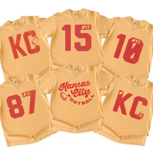 Kansas City Football Six PNGs, SVG Clipart, Digital Download for Crafters, Sublimation, KC Fan Sticker, Sports Scrapbook