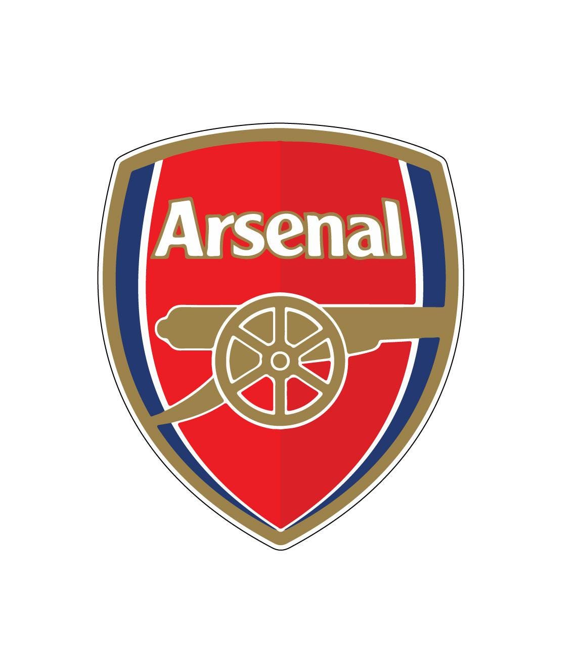 Arsenal Football Club Logo Premier League Icon Gunners Pride North London Spirit Historic Legacy Sports vinyl sticker / printed vinyl decal