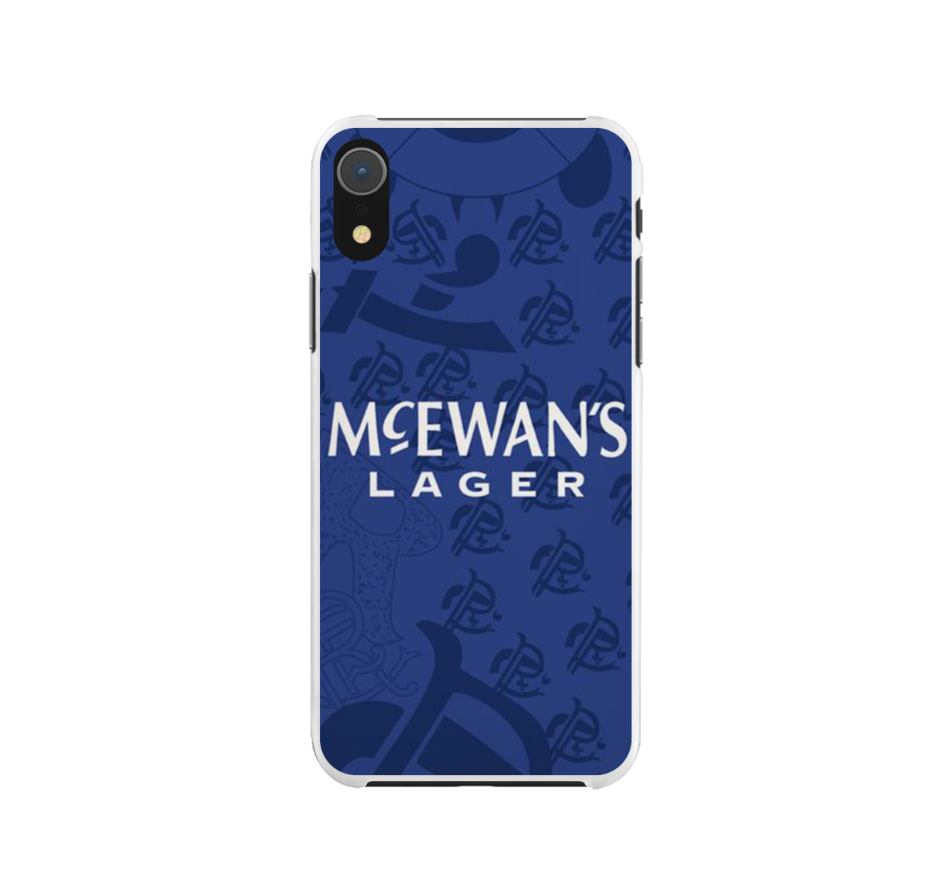 Rangers Home Retro Shirt Hard Rubber Premium Phone Case (Free P&P) - Image 3