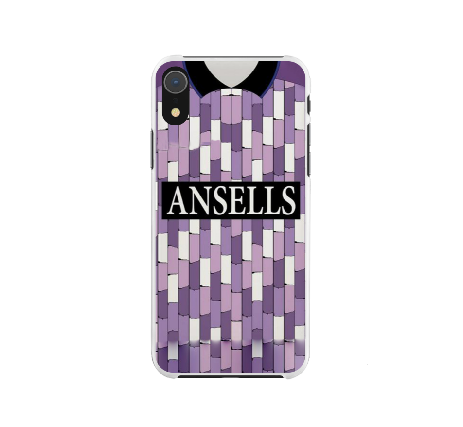 Stoke City Retro Away Protective Premium Hard Rubber Silicone Phone Case Cover - Image 3