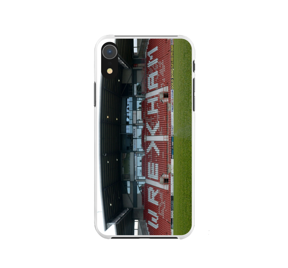 Wrexham Stadium Protective Premium Hard Rubber Silicone Phone Case - Image 3